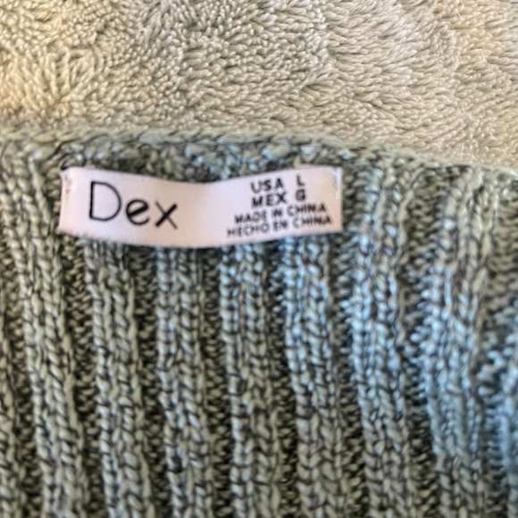 Dex sweater, green, size L - Picture 3 of 4